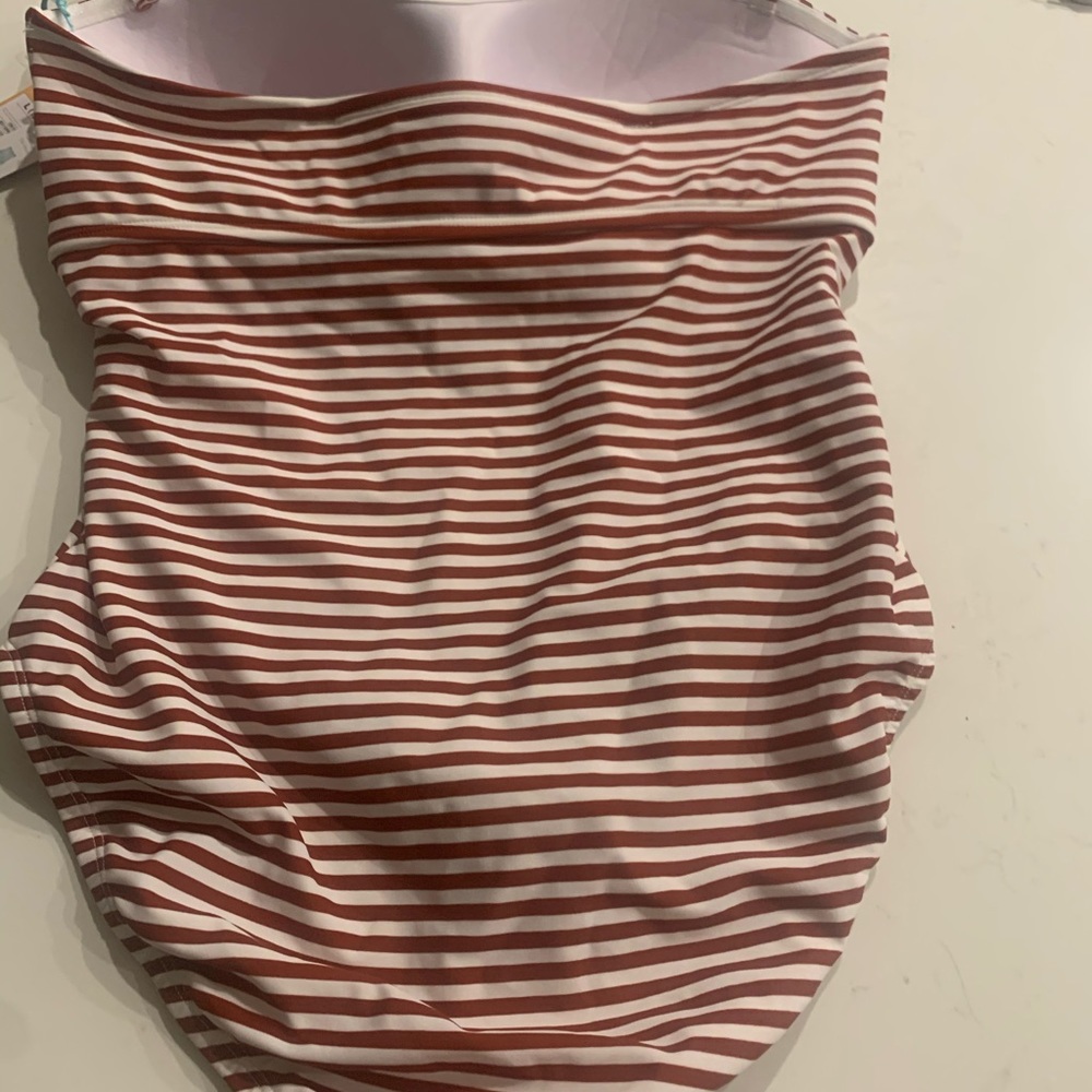 Striped bathing suit - Picture 4 of 4